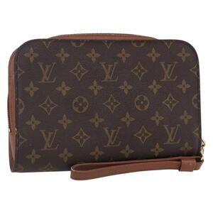 LOUIS VUITTON Monogram Orsay Clutch Bag M51790 LV Auth 149963